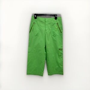 Lauren Ralph Lauren Parrotc FB Lime Green Capri Pants  8